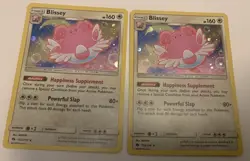 (2) Pokemon TCG Blissey Pokemon Promos 153/214 Promo Cosmos Holo Rare - Image 1