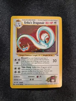Pokemon Erika's Dragonair 4/132 Gym Heroes Holo - Image 1