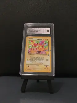 Pokemon CGC 10 Birthday Pikachu 24/53 Celebrations Classic Collection Holo 2021 - Image 1