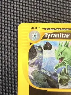 Pokemon Tyranitar #66/165 Non-Holo Rare - 2002 Expedition Base Set NM - Image 2