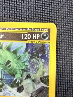 Pokemon Tyranitar #66/165 Non-Holo Rare - 2002 Expedition Base Set NM - Image 3