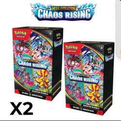 Pokemon Chaos Rising Booster Box, X 2 Booster Bundle New Sealed PRESALE 5/22/26 - Image 2