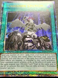 Forbidden Droplet | RA01-EN064 | Quarter Century Secret Rare | NM | YuGiOh! - Image 3