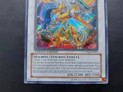 Yugioh - Power Tool Dragon CT06-EN001 Secret Rare - Image 3