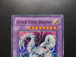 Yugioh - Cyber Twin Dragon CRV-EN035 Super Rare 1st Edition - Image 2