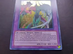 Yugioh - Elemental Hero Flame Wingman LCGX-EN045 Secret Rare 1st Edition - Image 5