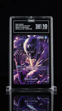 TAG 10 - Zoro-Juurou ST18-004 SP Special Alternate Art One Piece OP12 English - Image 1