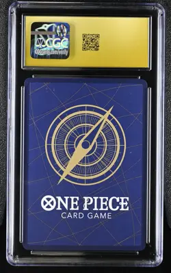 CGC 10 Pristine - Monkey D. Luffy P-041 Promo One Piece Emotion Participant 2024 - Image 3