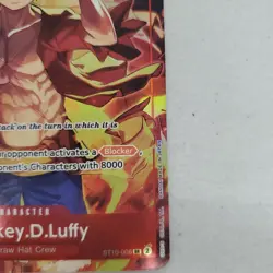 Monkey.D.Luffy (Treasure Booster Set) ST10-006 One Piece Promotion Cards Foil - Image 4