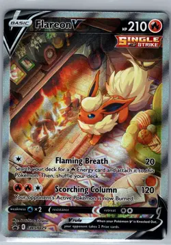 Flareon V - SWSH179 SWSH: Sword & Shield Promo Cards - Pokemon Card - NM - Image 1