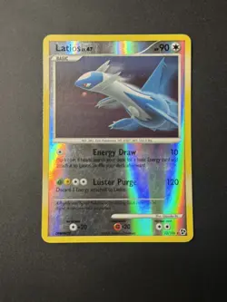 Latios 23/106 Rare Great Encounters Reverse Holo Pokemon Card - Image 3