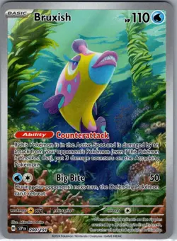 Bruxish - 200/191 SV08: Surging Sparks - Pokemon Card - NM - Image 1