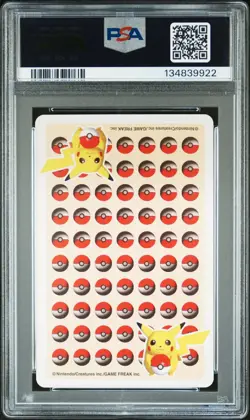 PSA 10 - Slowpoke Joker - Pokemon Stadium Yellow Poker Playing Card 1998 Vintage - Image 2