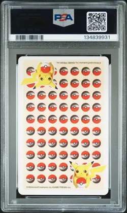 PSA 10 Sequent. Geodude Graveler Golem Pokemon Stadium Yellow Poker Playing Card - Image 4