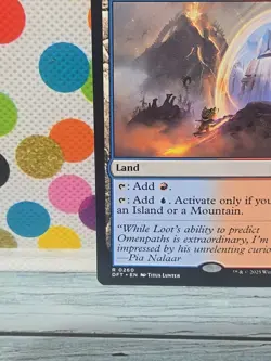 Magic: The Gathering Riverpyre Verge DFT-EN260 Rare Land Regular Card - Image 5