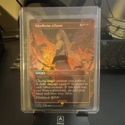 Wizards of the Coast Nibelheim Aflame Final Fantasy Foil Borderless 0339 - Image 1