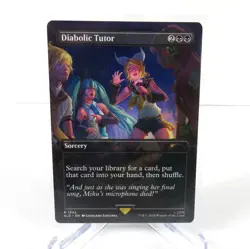 Secret Lair Hatsune Miku Diabolic Tutor Non Foil Borderless - Image 1