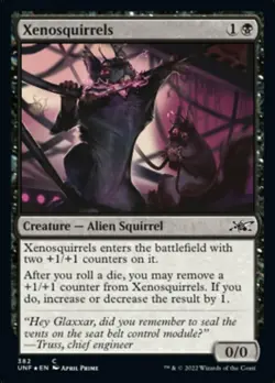[1x] Xenosquirrels - Galaxy Foil Near Mint, English Unfinity Singles Extras MTG - Image 1