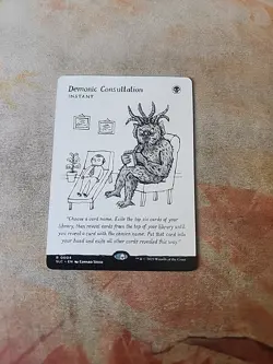 Demonic Consultation Secret Lair MTG NM - Image 1