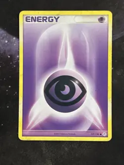 Psychic Energy 127/130 Diamond and Pearl (2007) Common Pokemon TCG Card MP - Image 1