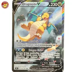 Dragonite V S7R 074/067 SR SA Blue Sky Stream Alt Art Pokemon Indonesia - Image 1