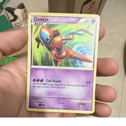 Pokemon TCG Deoxys Holo Rare 2/95 Black & White English 2011 80 HP Card - Image 1