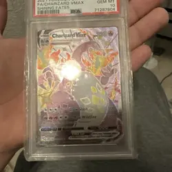 BEST DEAL💎POKEMON SWSH FA/CHARIZARD VMAX SHINING FATES #SV107 PSA 10! - Image 2
