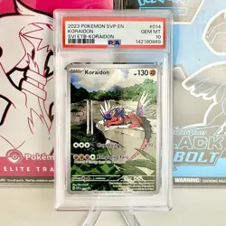 Koraidon SVP 014 Black Star Promo PSA 10 Pokemon Scarlet & Violet Base Set ETB - Image 1