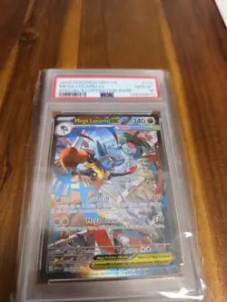 Pokemon 2025 Mega Lucario ex 179/132 SIR Mega Evolution GEM MINT PSA 10 - Image 3