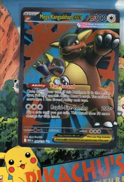 Pokemon TCG Mega Kangaskhan ex 164/132 Me01: Mega Evolution Holo NM/M - Image 1