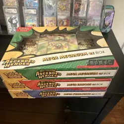 Pokemon TCG Ascended Heroes Mega Evolution ex Box (Meganium, Emboar, Feraligatr) - Image 5