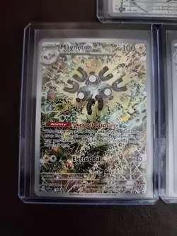 Pokemon Illustration Rare Lot: Joltik (Stellar Crown) + Magneton (Eng. & Jap.)NM - Image 3