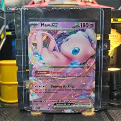 Mew ex 151 Ultra Rare Pokemon TCG 151/165 Scarlet & Violet - Image 1