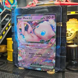 Mew ex 151 Ultra Rare Pokemon TCG 151/165 Scarlet & Violet - Image 2