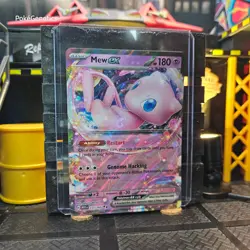Mew ex 151 Ultra Rare Pokemon TCG 151/165 Scarlet & Violet - Image 3
