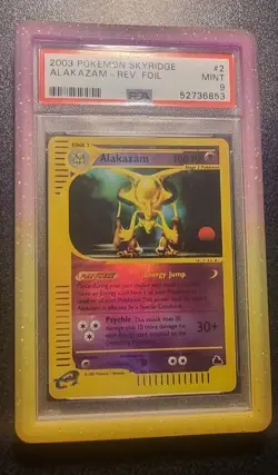 PSA 9 Alakazam Reverse Holo #2 Pokemon Skyridge [April 26th 2026] US/UK/EU/CA - Image 1