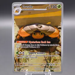 Crustle - 186/182 Illustration Rare SV10: Destined Rivals Pokemon TCG NM - Image 1