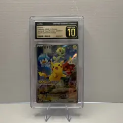 Pokemon Pikachu Scarlet & Violet Promo Foil CGC 10 004/SV-P Chinese 2025 - Image 1