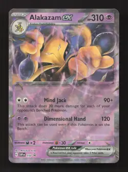 Alakazam ex 050 Holo Promo Scarlet & Violet Promo Pokemon Near Mint - Image 1