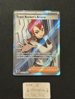 Pokemon Destined Rivals - Team Rocket’s Ariana - 224/182 - Full Art Rare - M/NM - Image 1