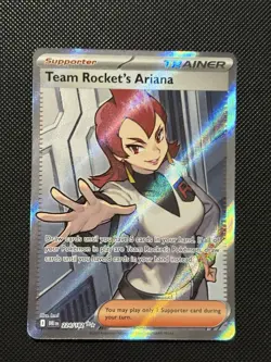Pokemon Destined Rivals - Team Rocket’s Ariana - 224/182 - Full Art Rare - M/NM - Image 2