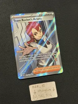 Pokemon Destined Rivals - Team Rocket’s Ariana - 224/182 - Full Art Rare - M/NM - Image 3