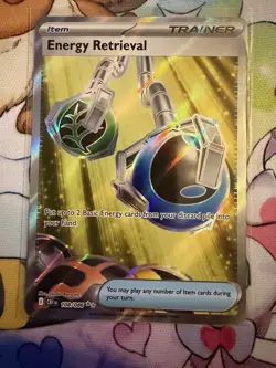 Energy Retrieval 108/086 Full Art Pokemon TCG Chaos Rising CRI NM - Image 1