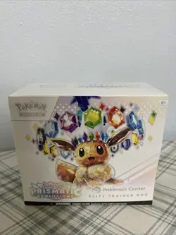 Prismatic Evolutions Pokemon Center Elite Trainer Box / ETB Sealed - Image 1