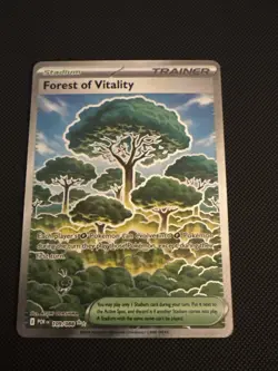 Forest of Vitality 109/088 - Full Art Ultra Rare - Pokemon TCG: Perfect Order NM - Image 1