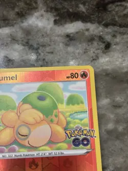 Pokemon TCG Numel 13 Peelable Ditto Reverse Holo Pokemon Go Unpeeled LP - Image 4