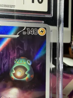 The Pokemon Company Bellibolt SV3 112/108 Art Rare Holo JP 2023 CGC 10 - Image 3