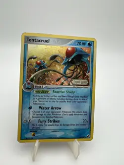 Tentacruel 45/92 Stamped Holo Uncommon Ex Legend Maker Pokemon Card - Image 1