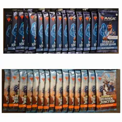 Murders At Karlov Manor + Outlaws Of Thunder Junction Play Booster Lot, x30 Pack - Image 2