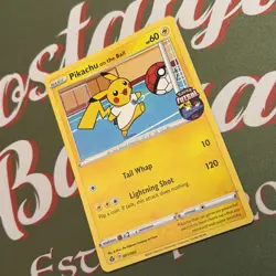 Pikachu On The Ball 001/005 Futsal Promo Pokemon TCG Great Centering Blackstar - Image 4